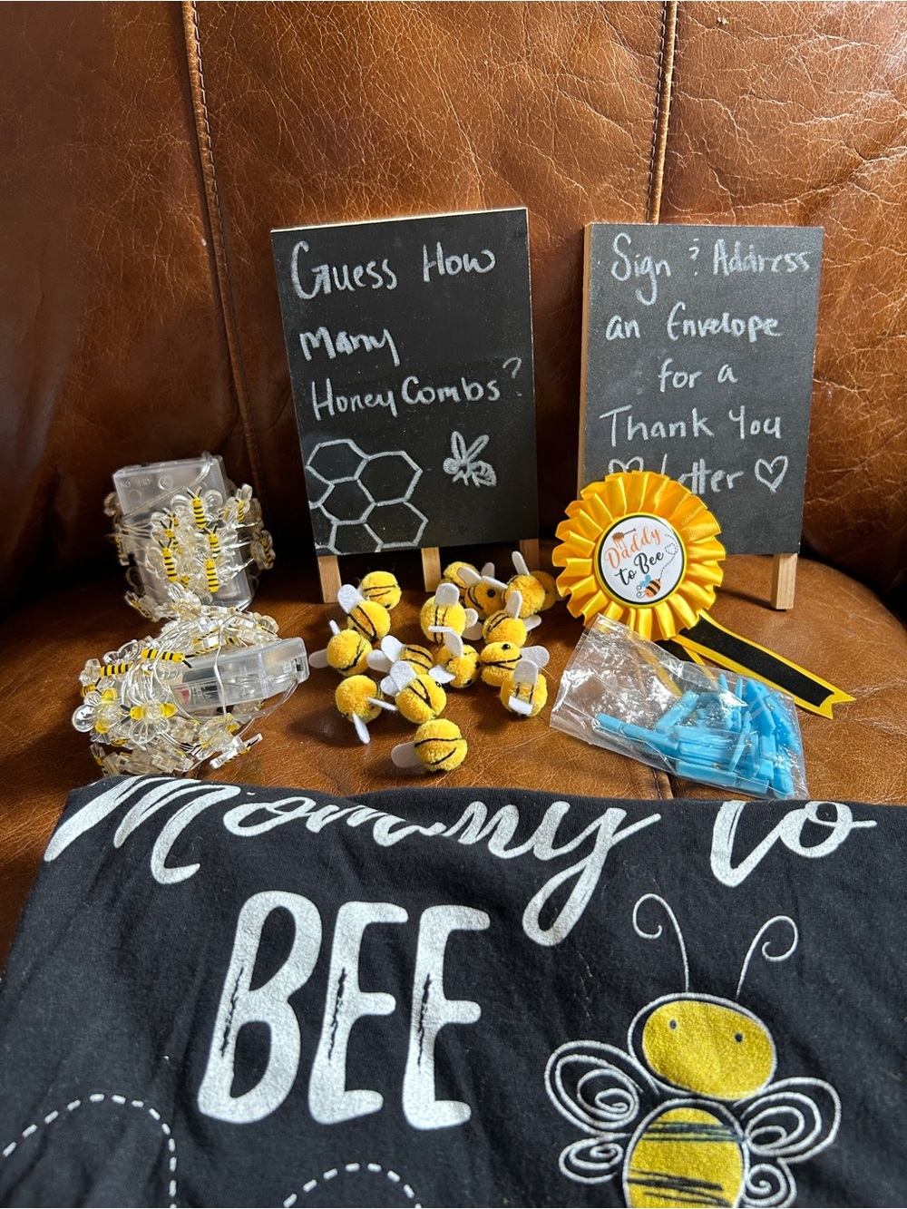Bee-Themed Baby Shower